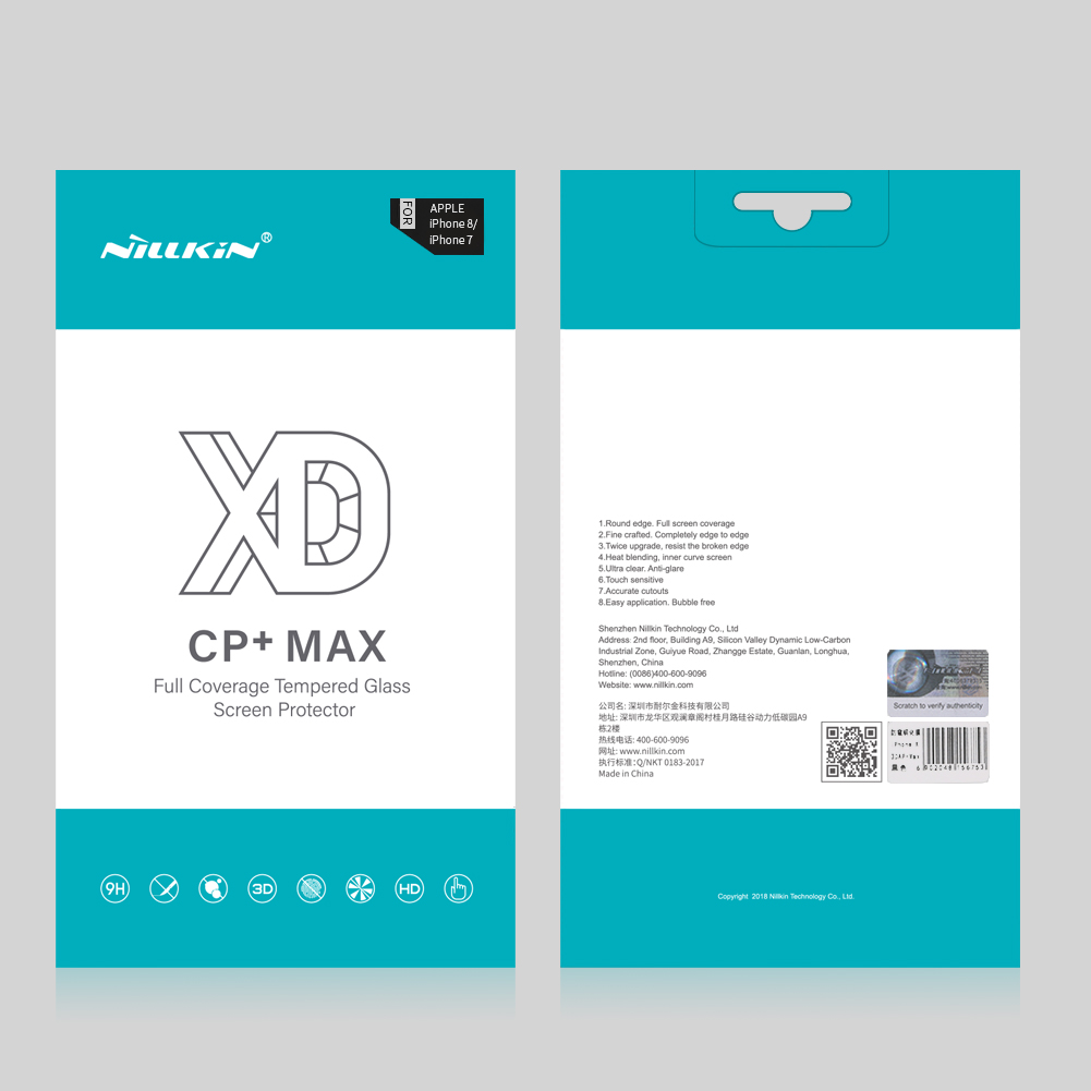 Nillkin-XD-CPMAX-Anti-Fingerprint-Full-Screen-Coverage-Tempered-Glass-Screen-Protector-For-iPhone-7--1340457-10